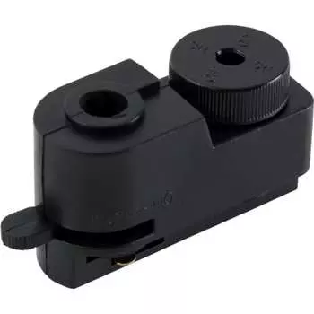 Адаптер для однофазного шинопровода Crystal lux CLT 0.212 01 BL