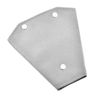 Адаптер для ремня безопасности skyway детский, экокожа, серебро s04002006