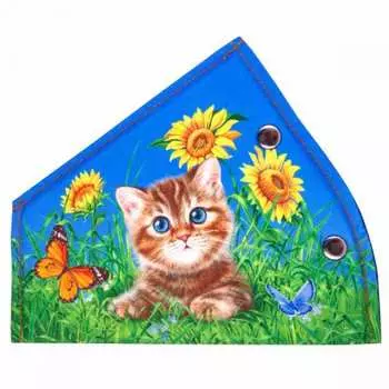 Адаптер для ремня безопасности skyway детский, котенок и подсолнухи s04007005