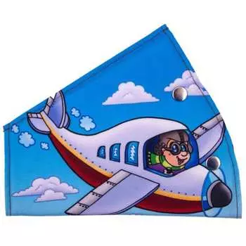 Адаптер для ремня безопасности skyway детский, самолетик s04007012