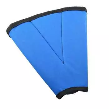 Адаптер для ремня безопасности skyway детский, застежки-липучки, синий s04005001