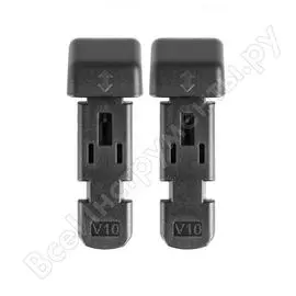 Адаптеры для щеток c верхн. замком heyner tl b 2 шт 300 030