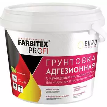 Адгезионная грунтовка для декоративных покрытий Farbitex 4300008114