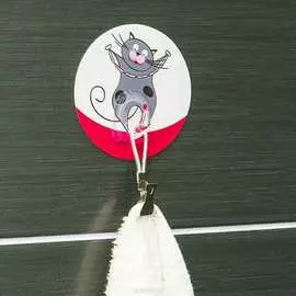 Адгезивный крючок Tatkraft FUNNY CATS TOM 18228