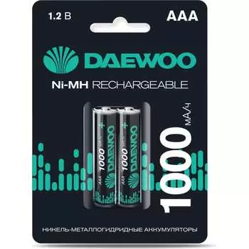 Аккумулятор DAEWOO AAA (1000mAh) Ni-MH BL-2 5043176