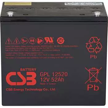 Аккумулятор для ИБП CSB GPL12520 УТ-00000105