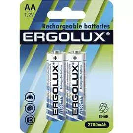 Аккумулятор Ergolux NHAA2700BL2 12445