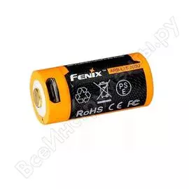 Аккумулятор fenix li-ion arb-l16-700u 16340usb 3437