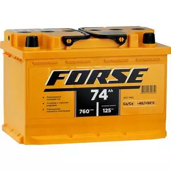 Аккумулятор FORSE 6ст-74 VL 1