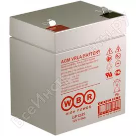Аккумулятор для ИБП WBR GP1245 УТ-00000209
