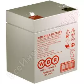 Аккумулятор для ИБП WBR GP1255 УТ-00000210