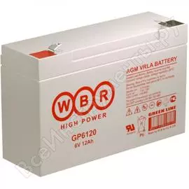 Аккумулятор для ИБП WBR GP6120 УТ-00000207