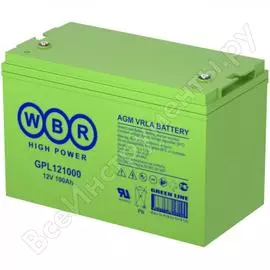 Аккумулятор для ИБП WBR GPL121000 УТ-00000242