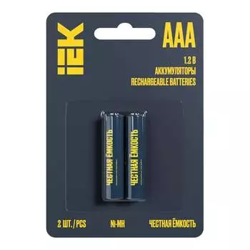Аккумулятор IEK green ni-mh aaa 1100мач AAK-NIMH-03-1100-L02