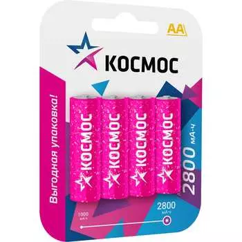 Аккумулятор КОСМОС KOCR6NIMH2800mAh4BL