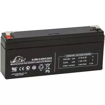 Аккумулятор Leoch DJW6-5.0 LEOCH