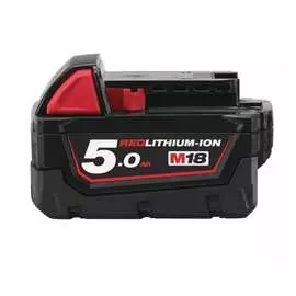 Аккумулятор Milwaukee M18, B5 Li-Ion, 5 Ач