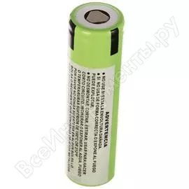 Аккумулятор panasonic 18650 li-ion 3.7в 3200mah незащищенный + силиконовый кейс в подарок 4606400622437