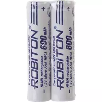 Аккумулятор Robiton 600MHAAA-2 prof 13793
