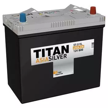 Аккумулятор TITAN ASIASILVER 57.0 VL B00 4607008887587