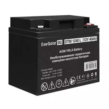 Аккумуляторная батарея ExeGate DTM 1240 L 282977