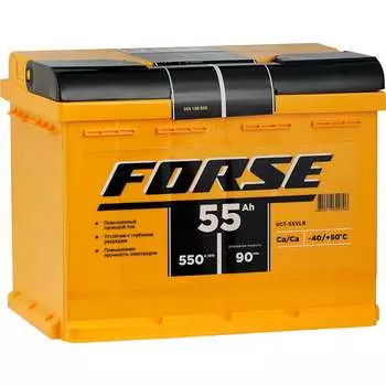Аккумуляторная батарея FORSE 6ст-55 VLR 0