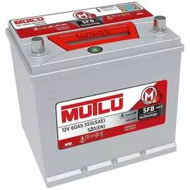 Аккумуляторная батарея mutlu sfb m2 6ст-60.0 55d23fl бортик d23.60.052.с