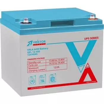 Аккумуляторная батарея Vektor Energy GPL 12-40S 51293