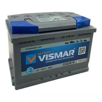 Аккумуляторная батарея VISMAR ST 6CT-75 N L-1 4660003793895