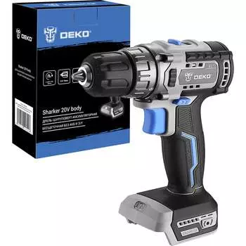 Аккумуляторная бесщеточная дрель шуруповерт DEKO Sharker 063-4455