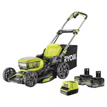 Аккумуляторная бесщеточная газонокосилка Ryobi