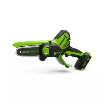 Аккумуляторная цепная мини пила GreenWorks 2008707