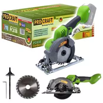 Аккумуляторная циркулярная пила PROCRAFT Universal PCA18