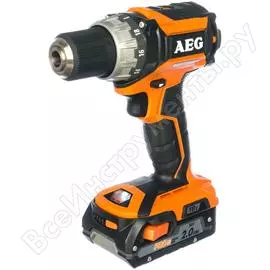 Бесщеточная аккумуляторная дрель-шуруповерт aeg bs 18cbl li-202с 4935448768