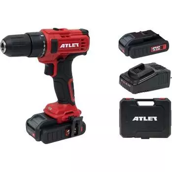 Аккумуляторная дрель шуруповерт ATLET CDT218D8