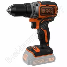 Аккумуляторная дрель-шуруповерт black&amp;decker bl186n