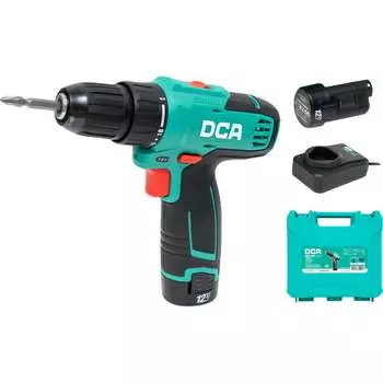 Аккумуляторная дрель шуруповерт DCA ADJZ1202