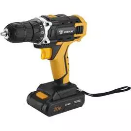 Аккумуляторная дрель-шуруповерт DEKO DKCD20FU-Li (2023) 063-4102