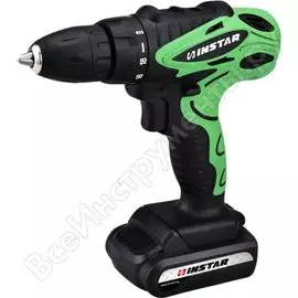 Аккумуляторная дрель-шуруповерт instar ашп 76212