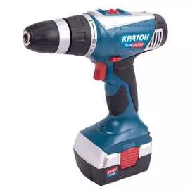 Аккумуляторная дрель-шуруповерт кратон cd-14-k 3 11 01 035