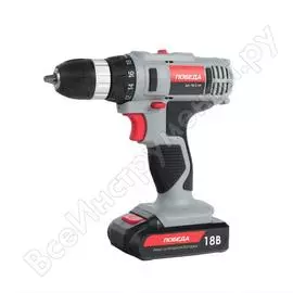 Аккумуляторная дрель-шуруповерт Победа ДА-18/2 Ли 180201636