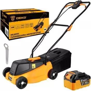Аккумуляторная газонокосилка DEKO