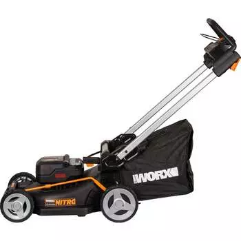 Аккумуляторная газонокосилка WORX WG748E