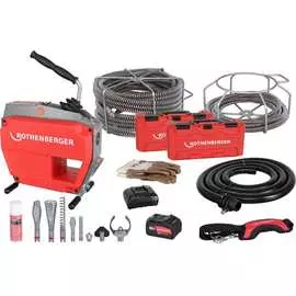 Аккумуляторная машина для прочистки труб Rothenberger R600 VarioClean 1000003346