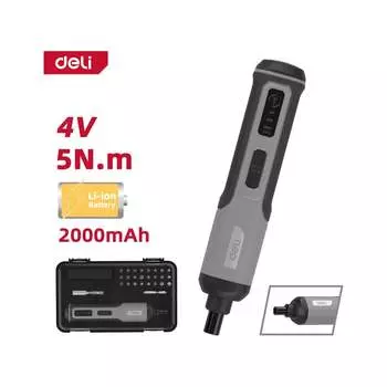 Аккумуляторная отвертка DELI DC161 162802