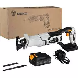 Аккумуляторная сабельная пила DEKO DKRS20