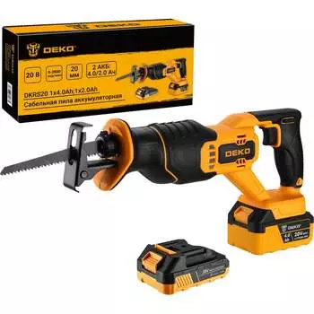 Аккумуляторная сабельная пила DEKO DKHS20 PRO 085-1128