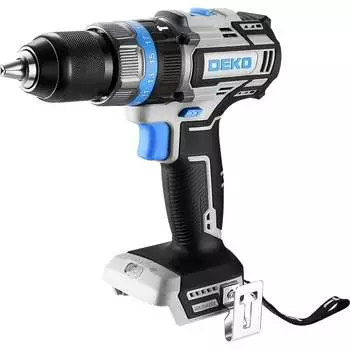 Аккумуляторная ударная бесщеточная дрель шуруповерт DEKO DKCID20 063-4456