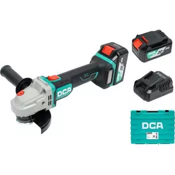Аккумуляторная угловая шлифовальная машина DCA ADSM06-115