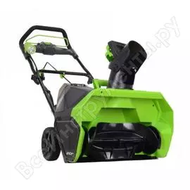 Аккумуляторный снегоуборщик GreenWorks GD40ST без АКБ и ЗУ 2600007